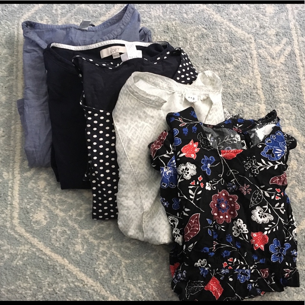 ⭐️HP⭐️Old Navy, GAP, LOFT maternity shirts/dresses